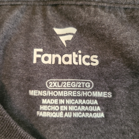 Fanatics Alabama Crimson Tide Gray Graphic Tee Shirt Men's Size 2XL - Picture 4 of 6